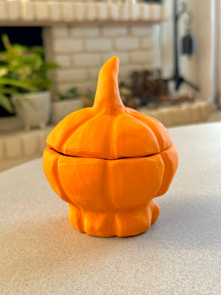 Polly the Pumpkin Pot Pottery Kit